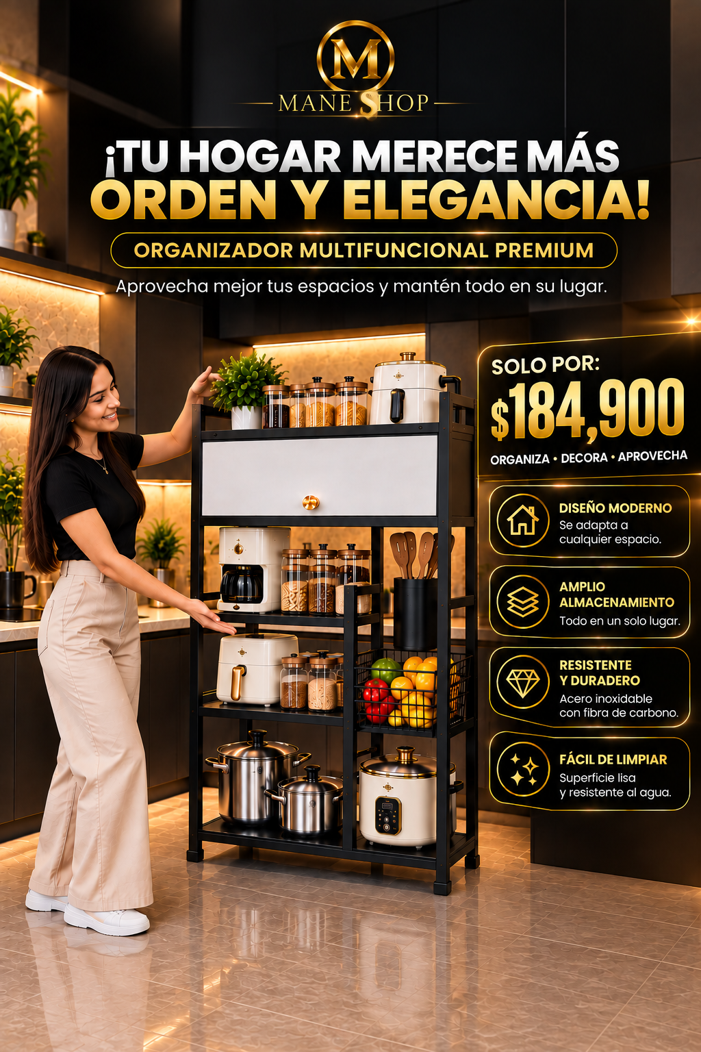 Organizador Multifuncional MaxSpace