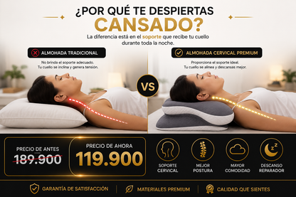 Almohada Cervical Premium