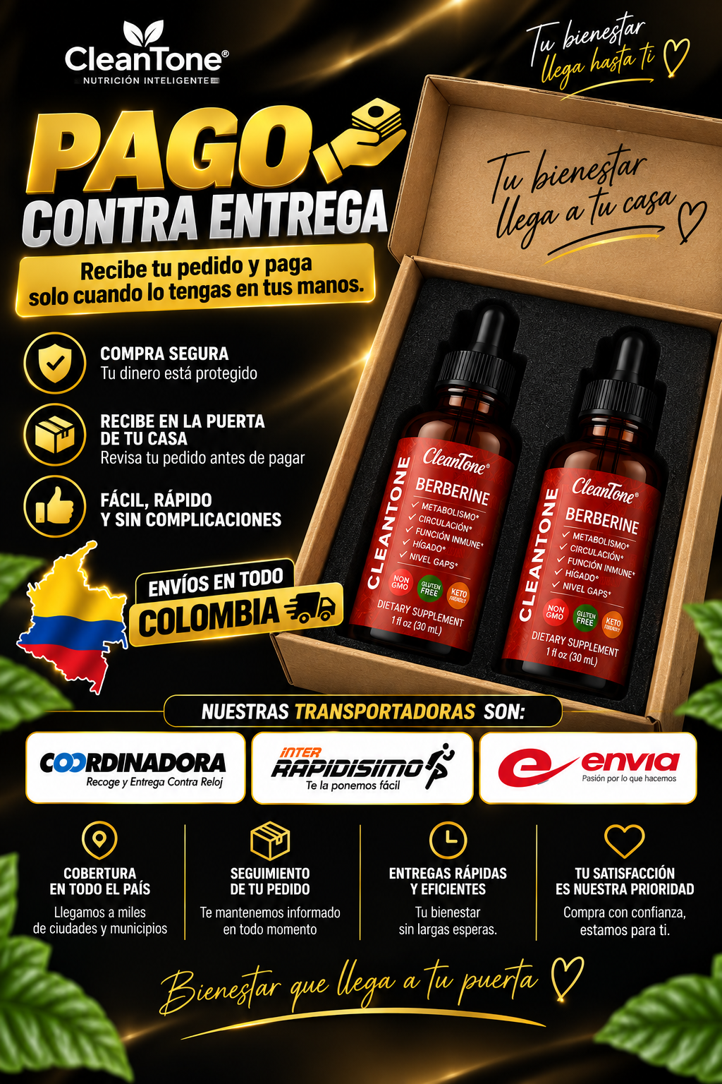 PAGA 1 Y LLEVA 2 – BERBERINA EN GOTAS 30 ML