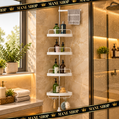 COMBO ESTANTE DE BAÑO +ESQUINERO DE BAÑO
