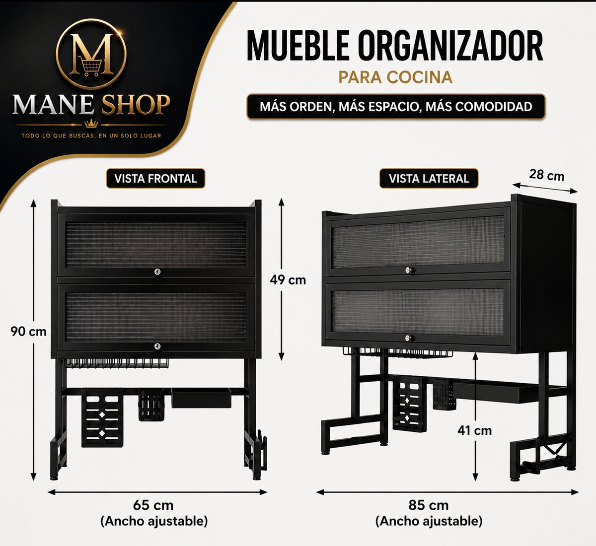 Escurridor de Platos Doble Tapa Premium Dish Drying Rack