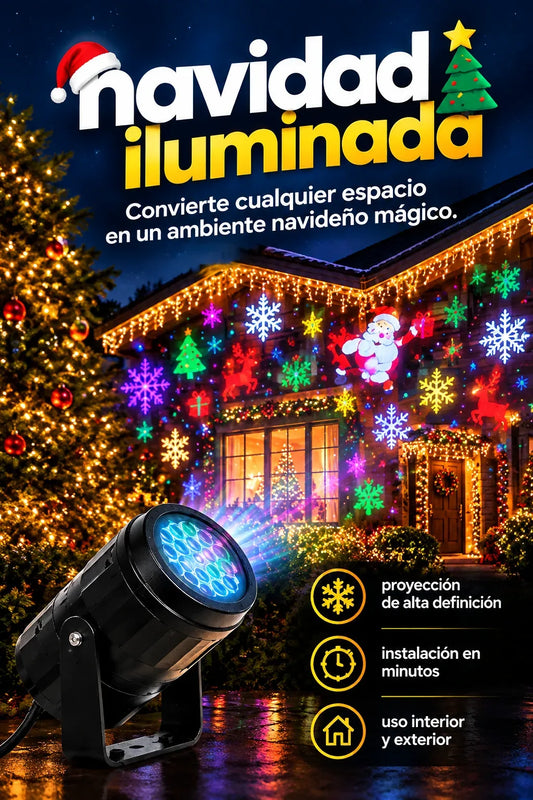 Proyector Mágico Navideño